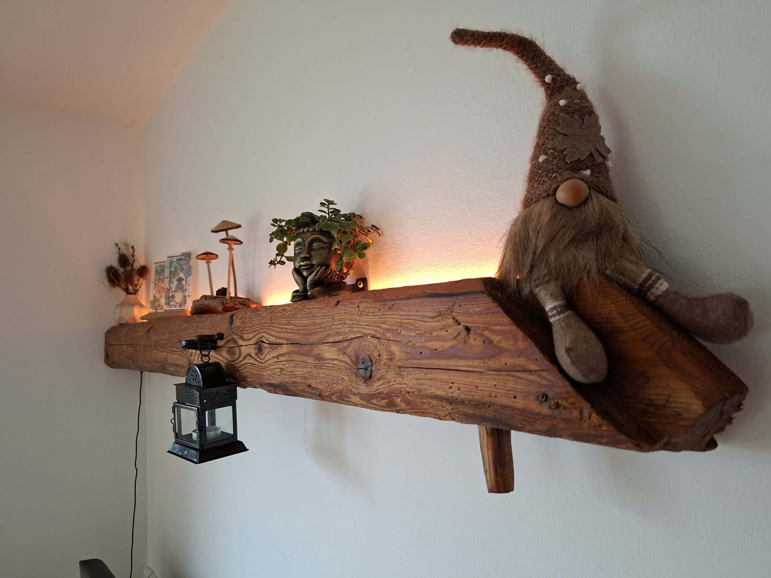 Altholz-Balken Regal