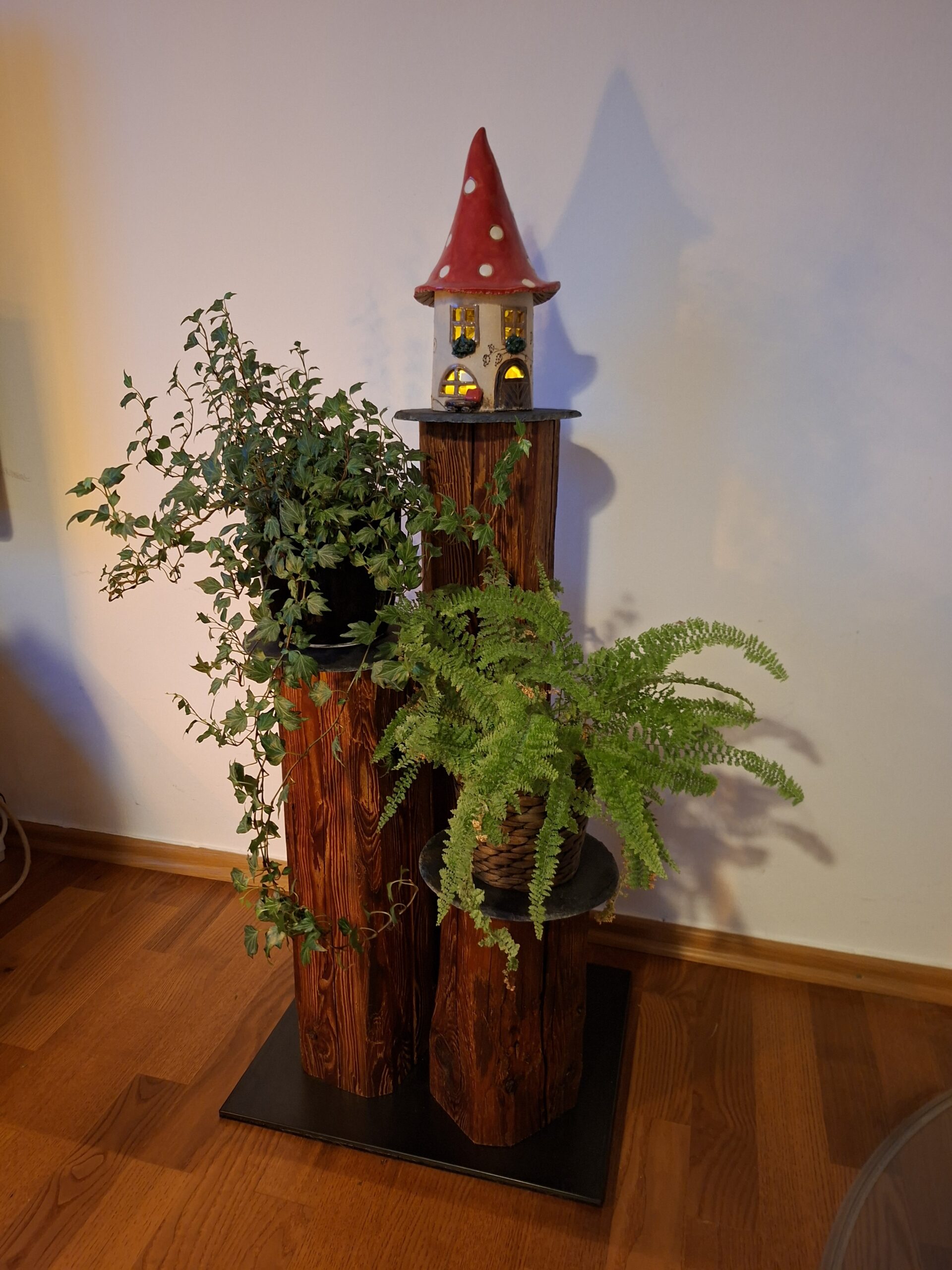 Altholz Pflanzen-Ständer